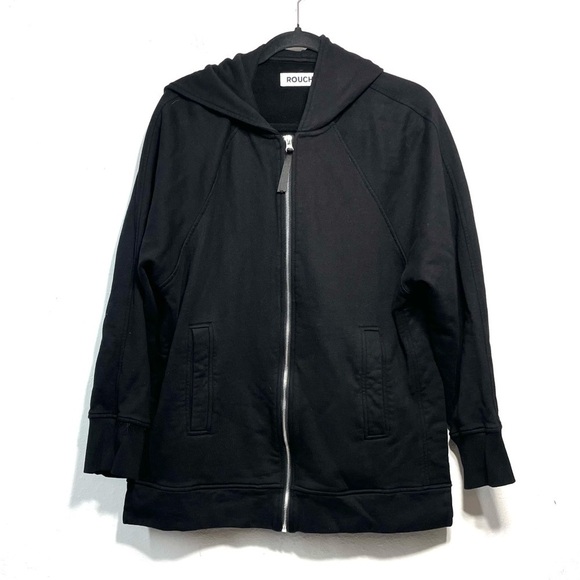 Roucha Black TRAJAS HOODIE  size AA P619 - Picture 2 of 12